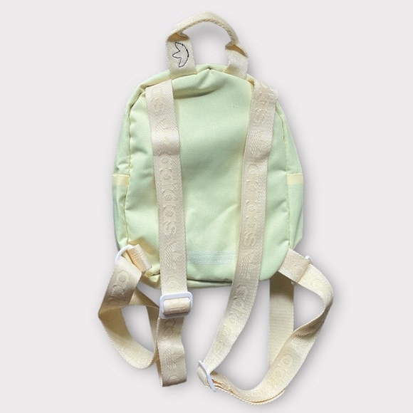 NWOT Adidas Original Trefoil 2.0 Mini Small Travel Backpack RARE Almost Yellow - Picture 5 of 10